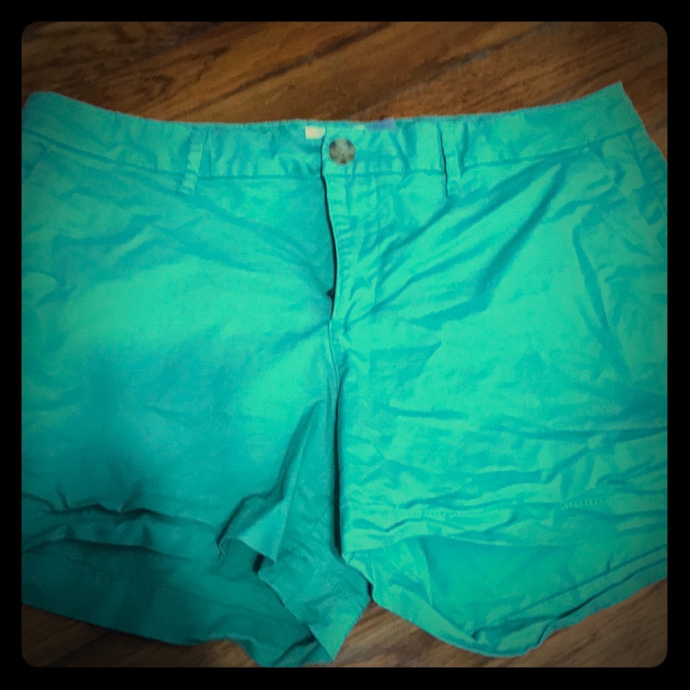 Sage green old navy shorts